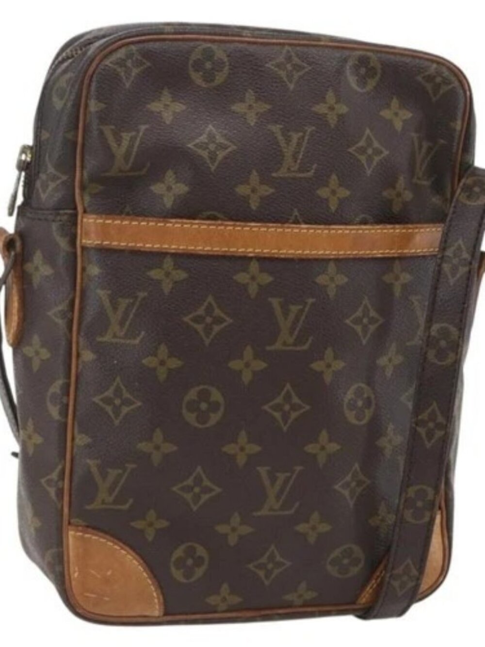 LOUIS VUITTON Monogram Danube MM Shoulder Bag M45264 LV Auth am10427